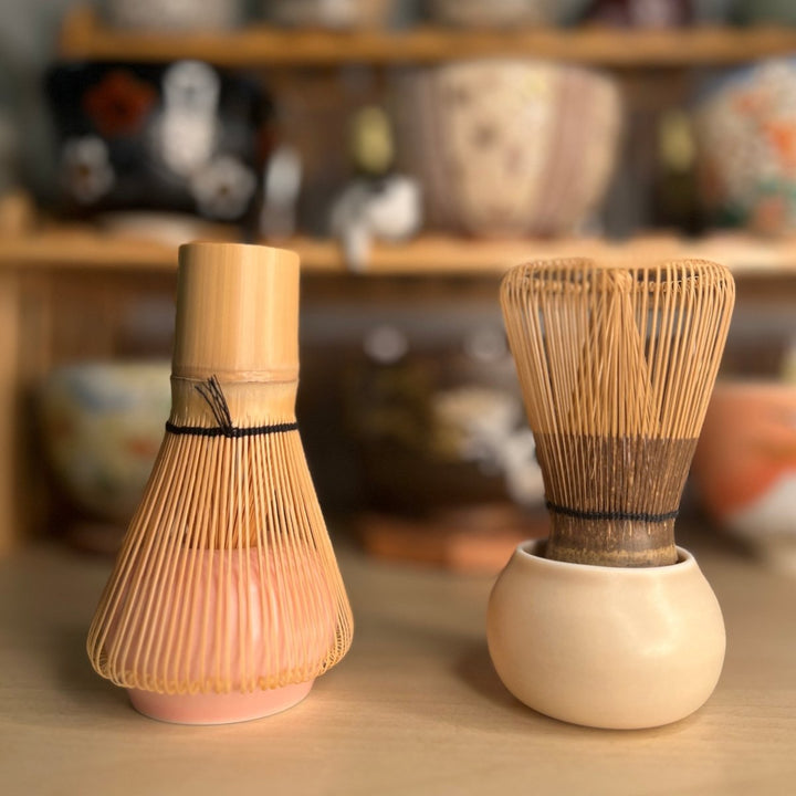 Chasen - tate Matcha Whisk Stand (New Design - Made In Japan) - Tea and Whisk
