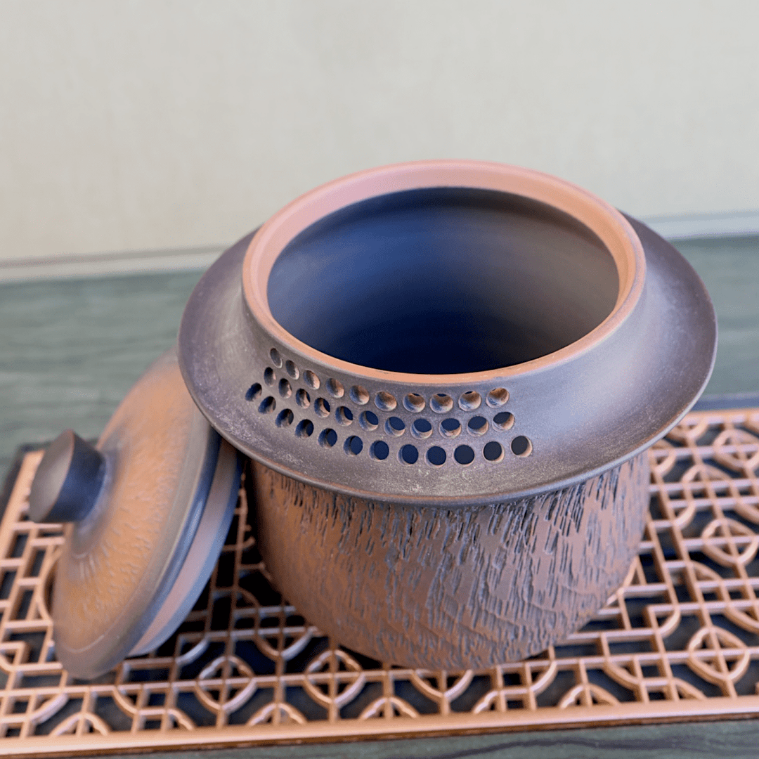 "Earth and Moon" Jianshui Handmade Easy Gaiwan - Tea and Whisk