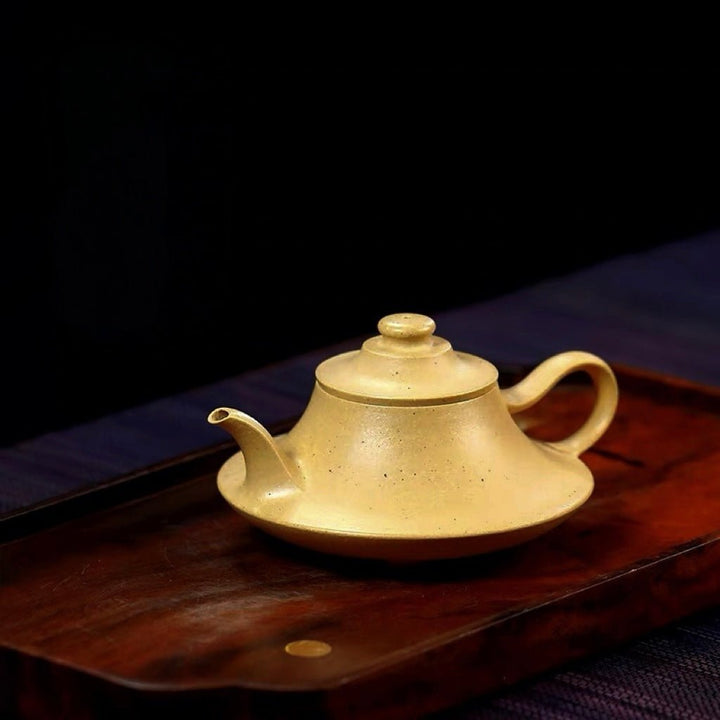 Handmade Yellow Clay Yixing Teapot - YUN LU - Tea and Whisk