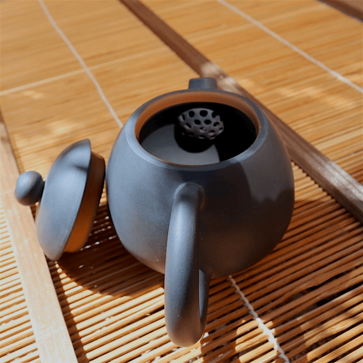 Jianshui “Dragon Egg” Handmade Teapot - Tea and Whisk
