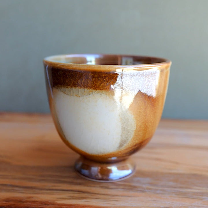 Jingdezhen Hand - Painted “Pavilion” Tea Set - Tea and Whisk