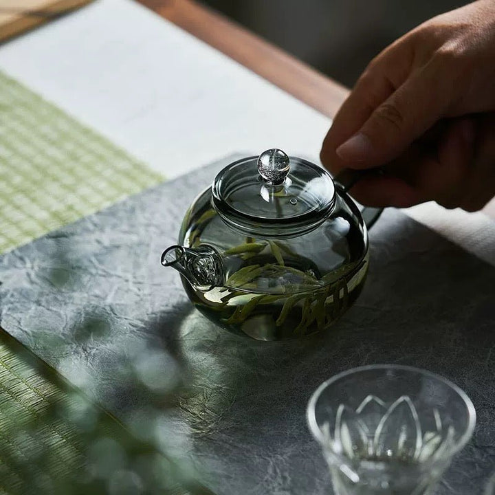 Universe View Glass Teapot - Tea and Whisk