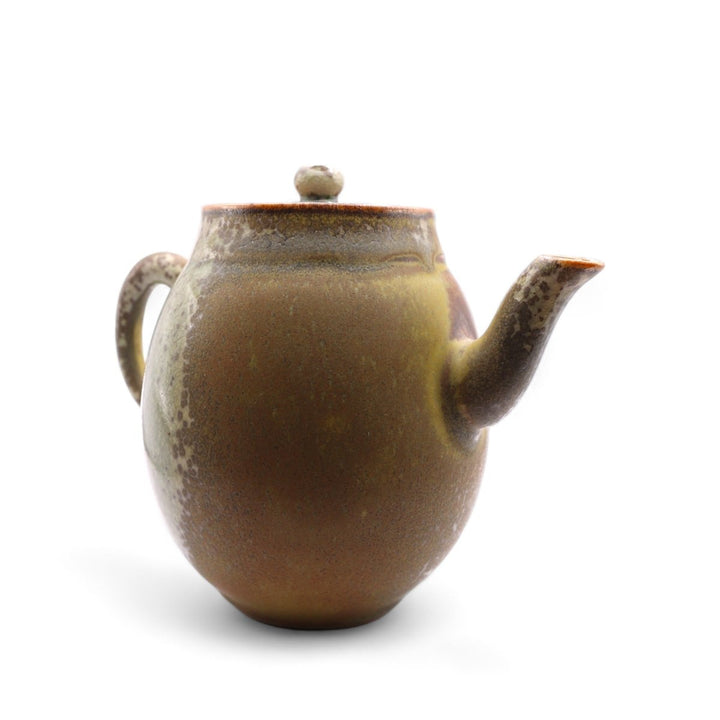 Wood - fired Teapot - Ancient Charm - Tea and Whisk