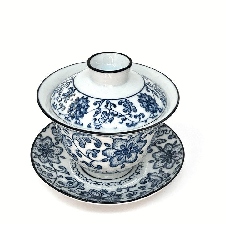 Japanese Pattern Gaiwan - Flower