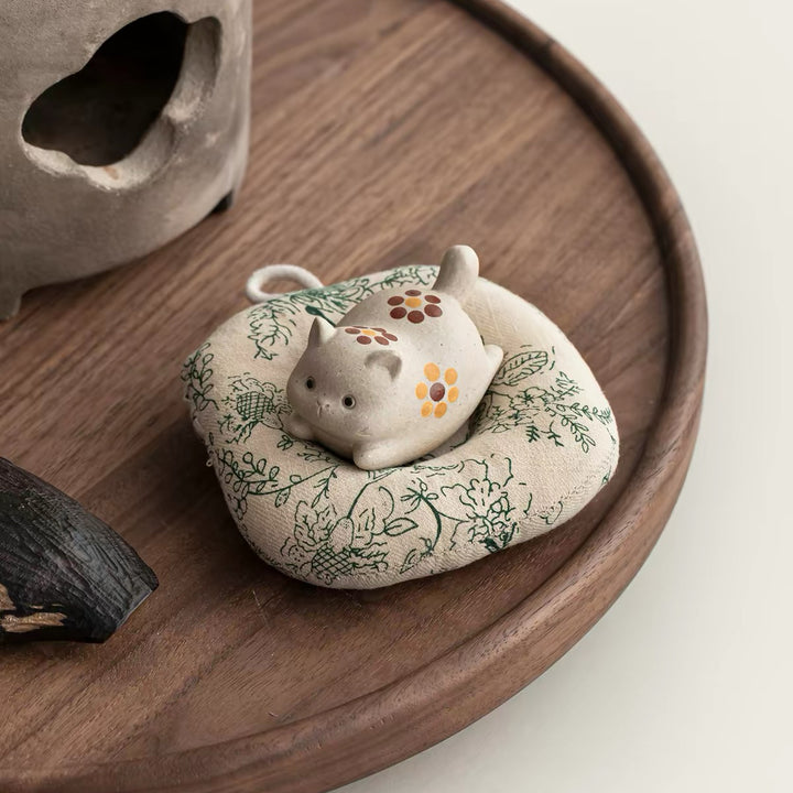 Cozy Cat - Yixing Clay Handmade Teapet