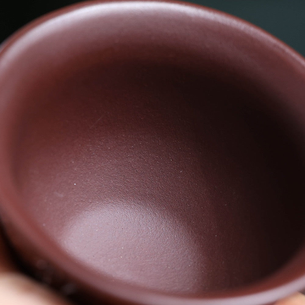 Handcrafted Yixing Clay “Dragon” Teacup