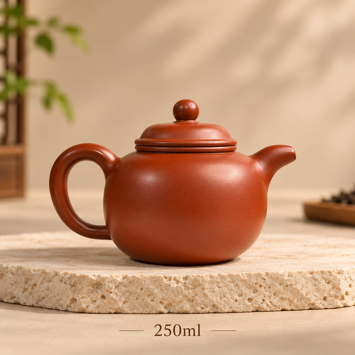 Yixing “Paozun” Handmade Dahongpao Zhuni Teapot