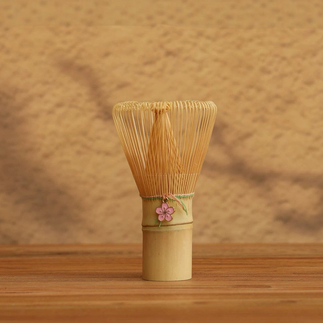100 - prongs Bamboo Matcha Whisk - Tea and Whisk