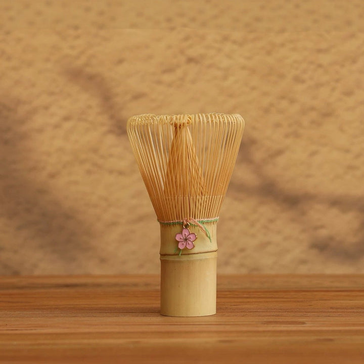 100 - prongs Bamboo Matcha Whisk - Tea and Whisk