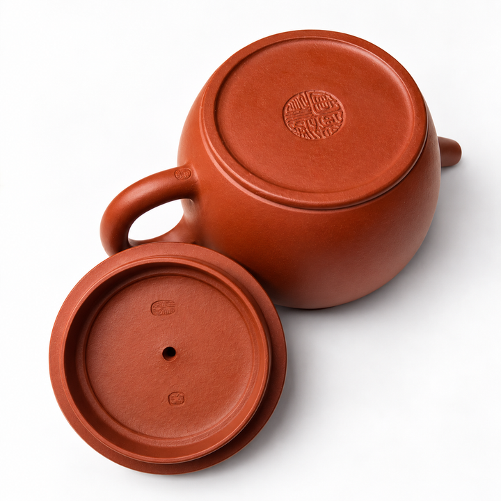 Yixing Pinggai “Hanwa” Handmade Zhuni Teapot 175ml