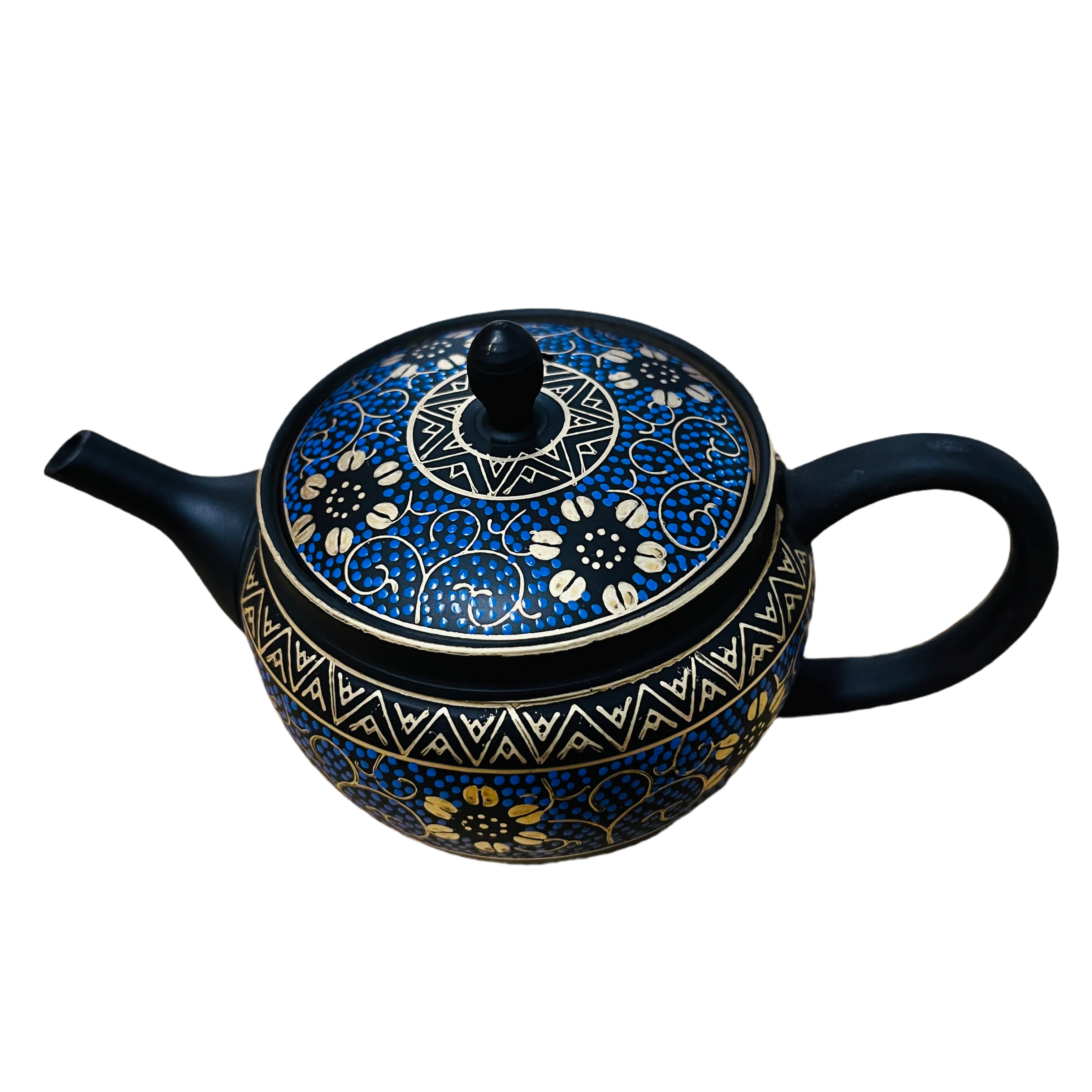 Handmade Japanese Kyusu Tokoname Teapot -Buruparesu