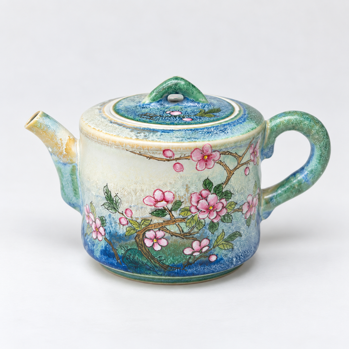 Spring Frost Blossom -Handcrafted Jingdezhen Teapot 150ml