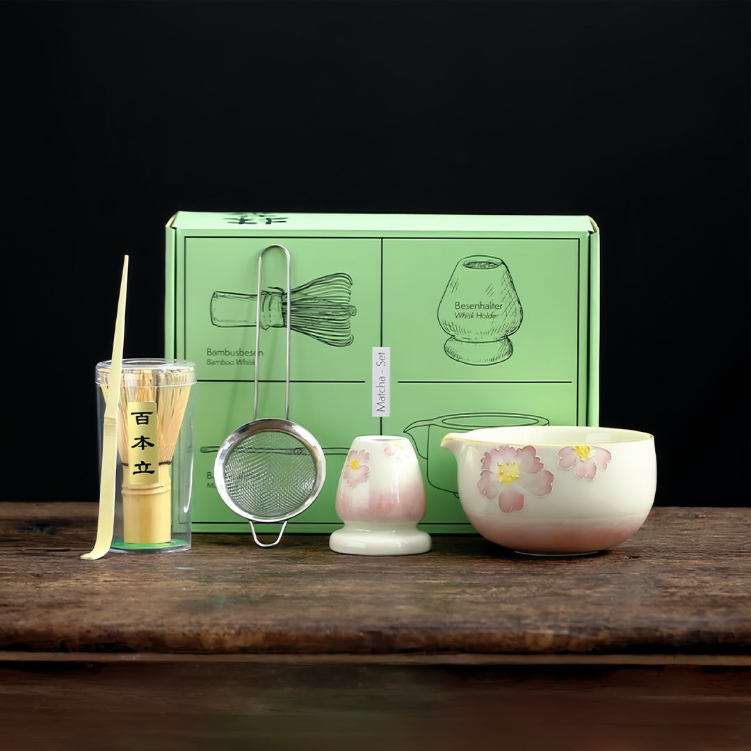 Complete Ceremonial Matcha Kit With Top-Grade Ceremonial Matcha