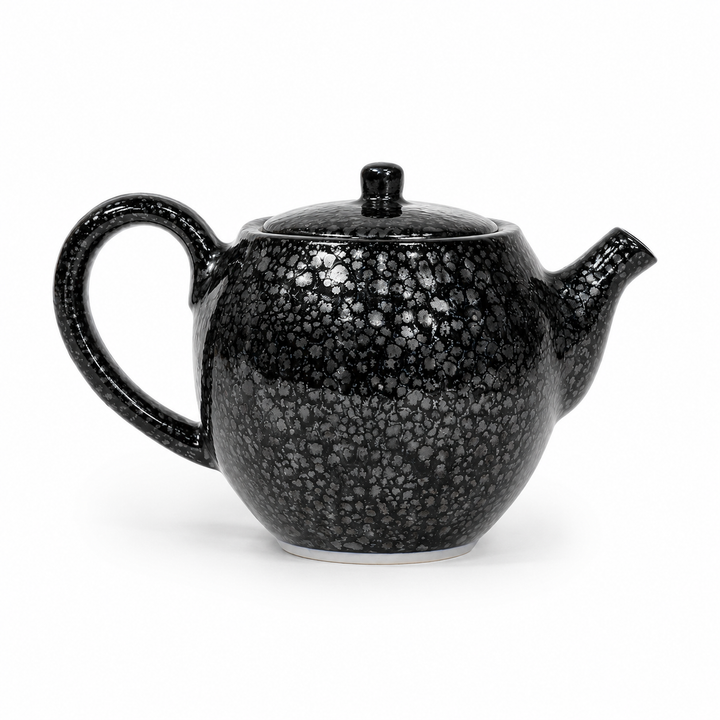 Starlight Tenmoku -Japanese Kyoto Kyusu Teapot