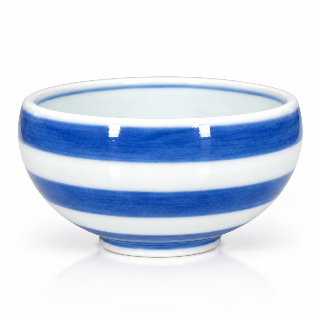 Japanese Handcrafted Arita-yaki Qinghua Porcelain Teacup