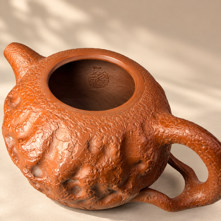Ancient Tree – Handmade Yixing Dahongpao Zhuni Teapot | 150ml