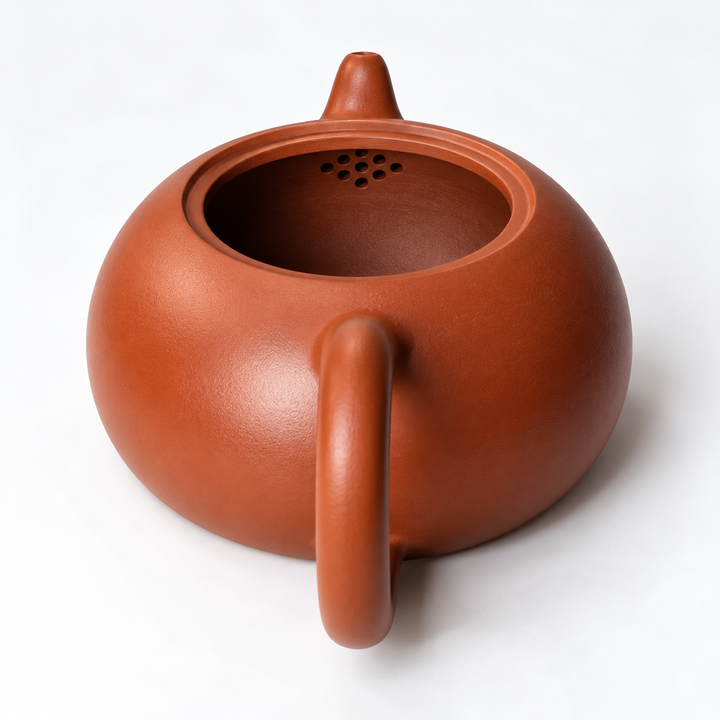 Yixing “Half Moon” Handmade Zhuni Teapot