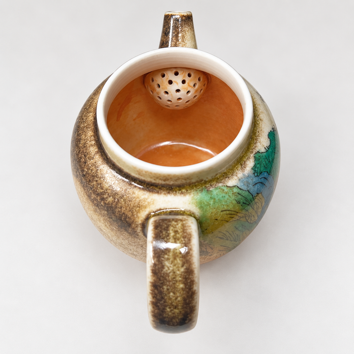 Emerald Mountains - Handcrafted Jingdezhen Teapot 130ml