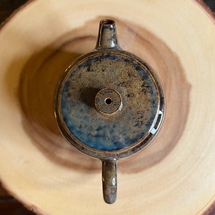 Jianshui Wood-Fired Kiln-Changed Glazed Teapot Collection