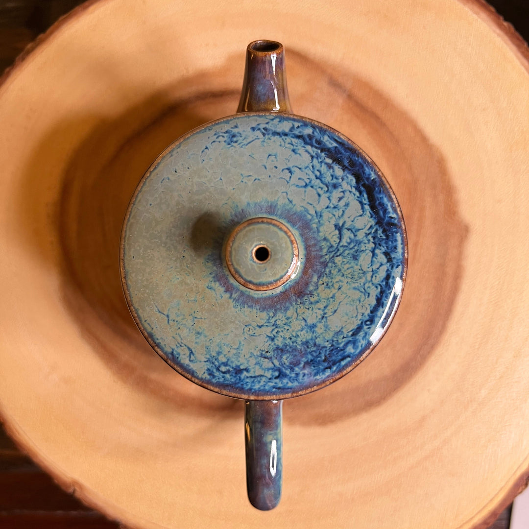 Jianshui Wood-Fired Kiln-Changed Glazed Teapot Collection