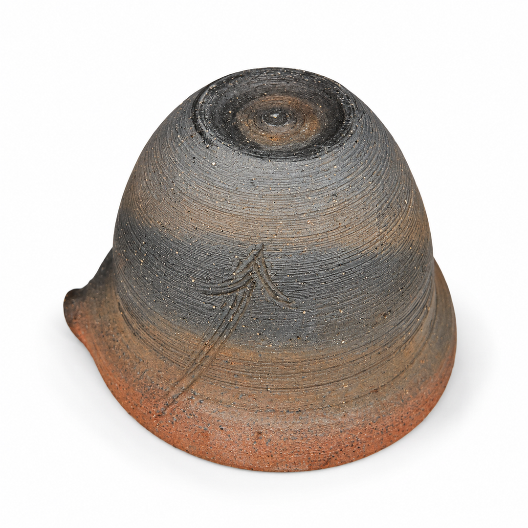 Rustic Ash - Japanese Handmade Shigaraki-yaki Hohin Teapot 155ml
