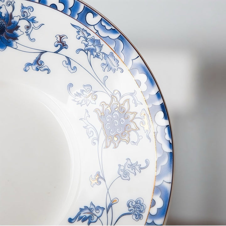 3XL Classic Oriental Flowers Gaiwan - Tea and Whisk