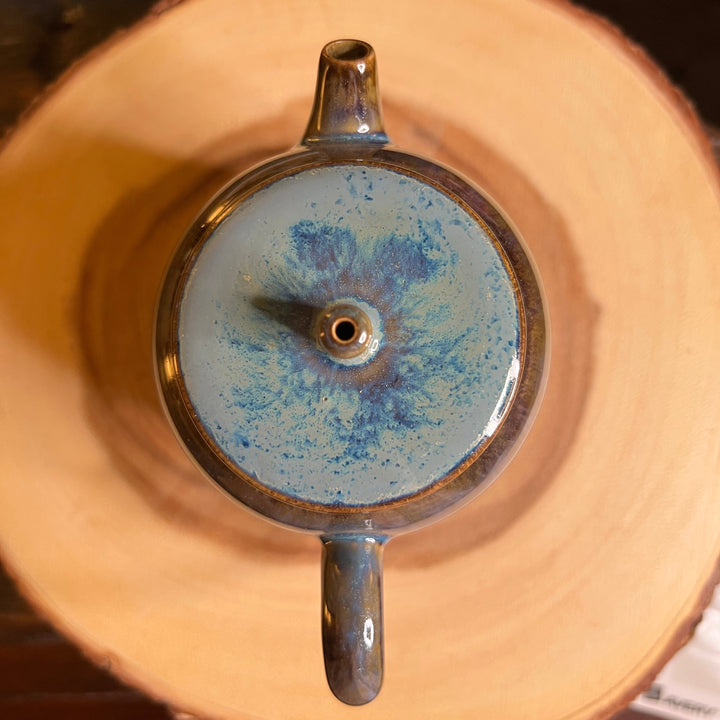 Jianshui Wood-Fired Kiln-Changed Glazed Teapot Collection