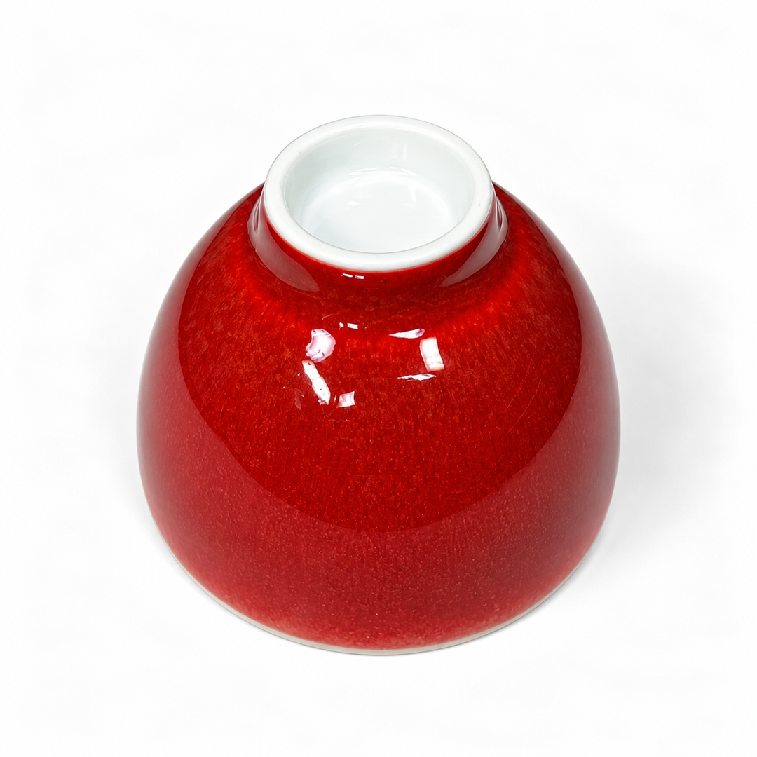 Langhong Teacup - Legendary Copper Red of Jingdezhen