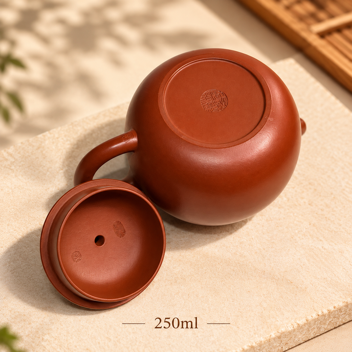 Yixing “Paozun” Handmade Dahongpao Zhuni Teapot