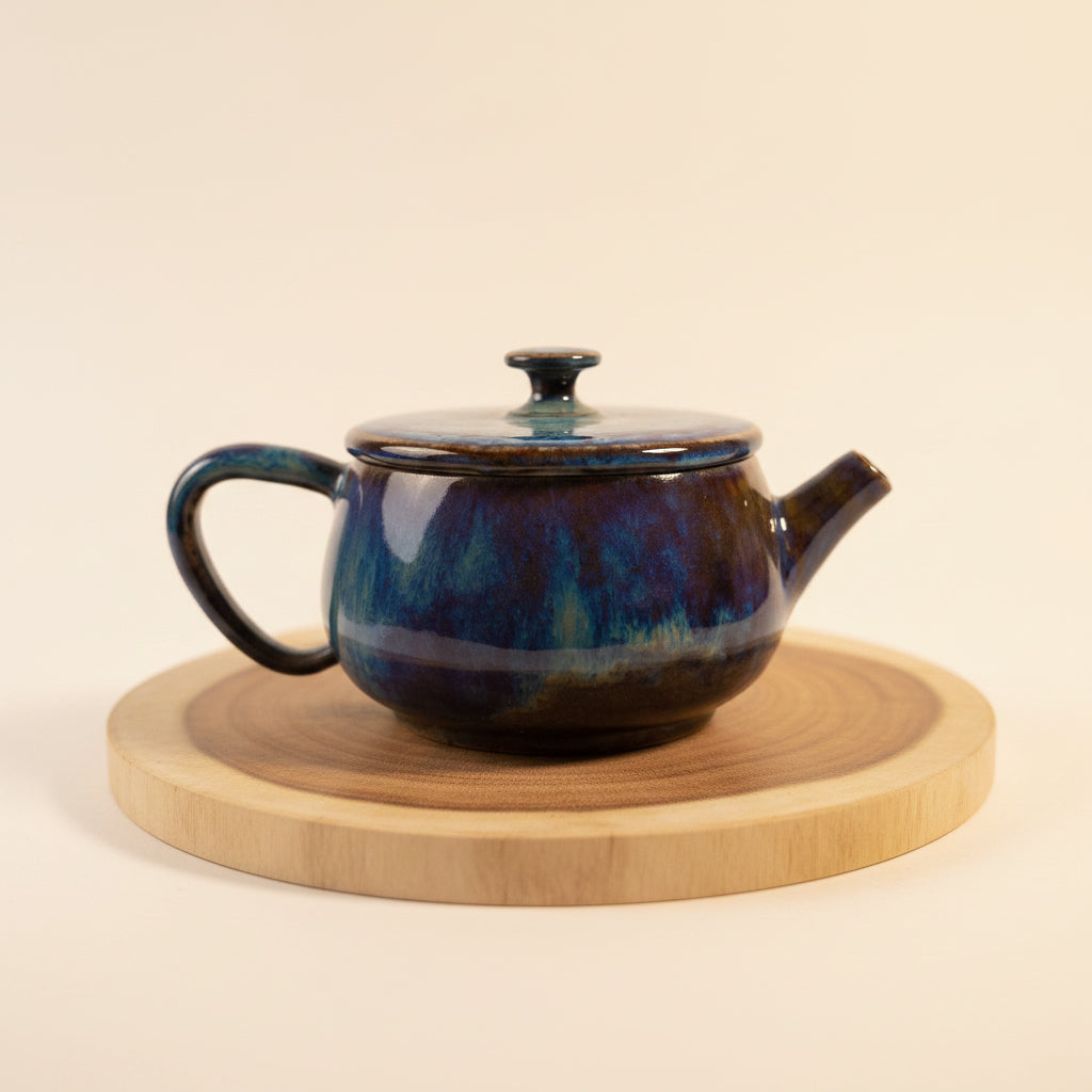 Jianshui Wood-Fired Kiln-Changed Glazed Teapot Collection