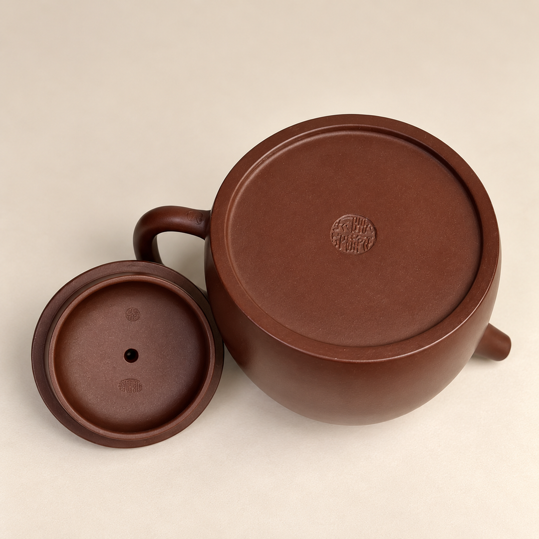Yixing Classic “Jinglan” Handmade Zini Teapot 200ml
