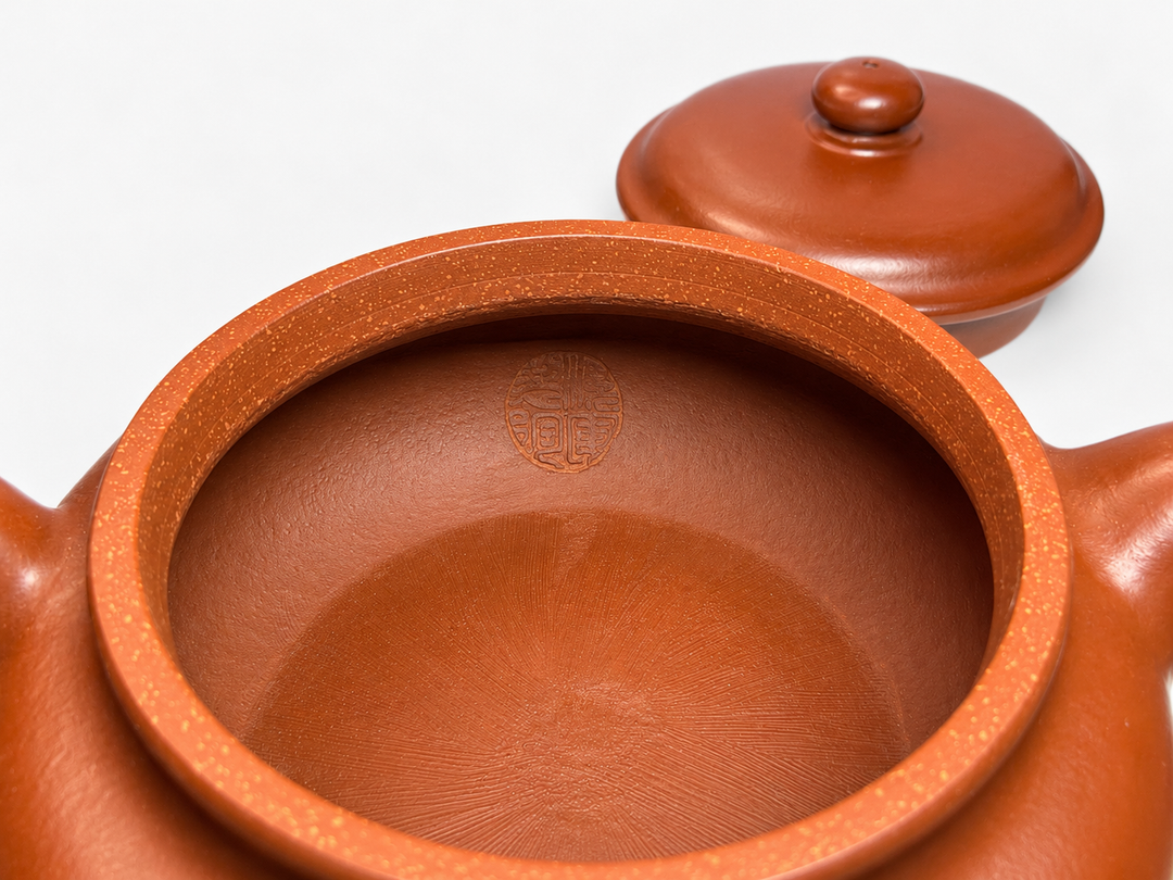 Yixing “Fang Gu” Handmade Zhuni Teapot