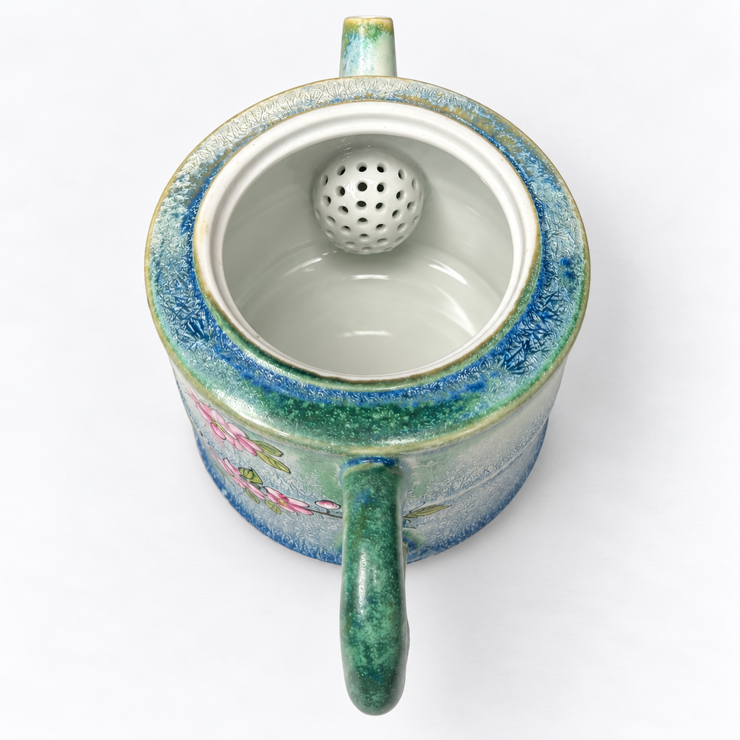 Spring Frost Blossom -Handcrafted Jingdezhen Teapot 150ml