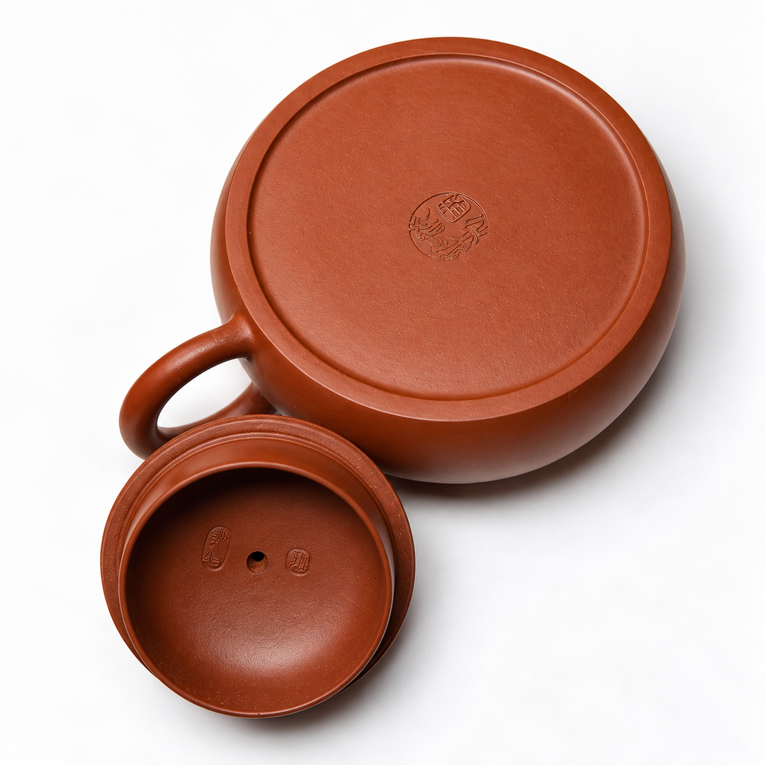 Yixing “Half Moon” Handmade Zhuni Teapot