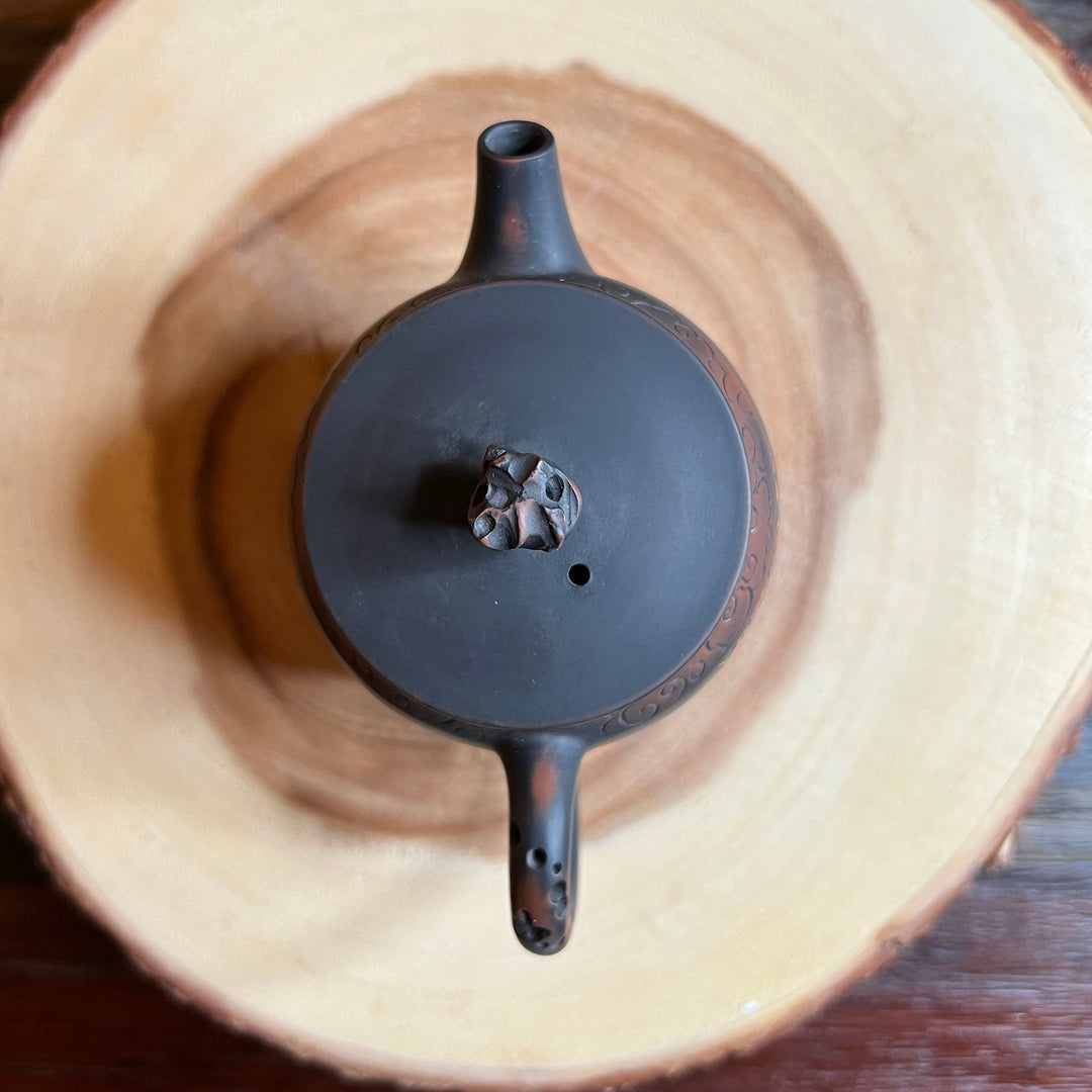 Qi Lin Dragon- Master Handmade Jianshui Teapot
