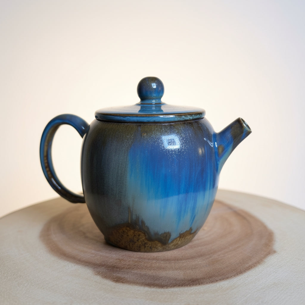 Jianshui Wood-Fired Kiln-Changed Glazed Teapot Collection