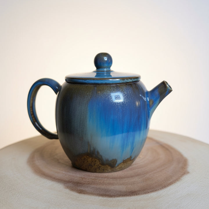 Jianshui Wood-Fired Kiln-Changed Glazed Teapot Collection