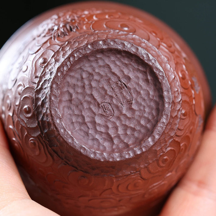 Handcrafted Yixing Clay “Dragon” Teacup