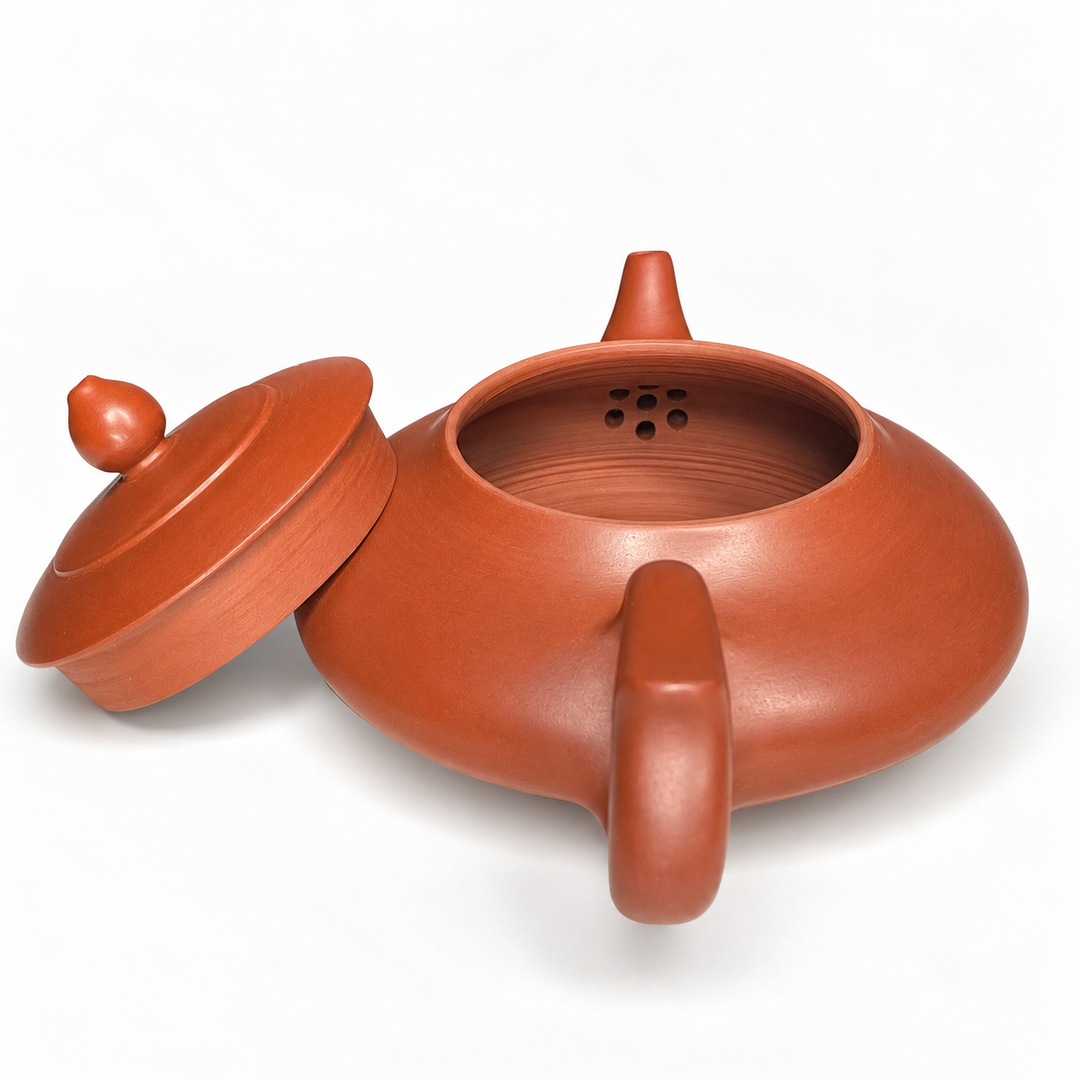 Chaozhou 100% Handmade FLAT Zhuni Teapot