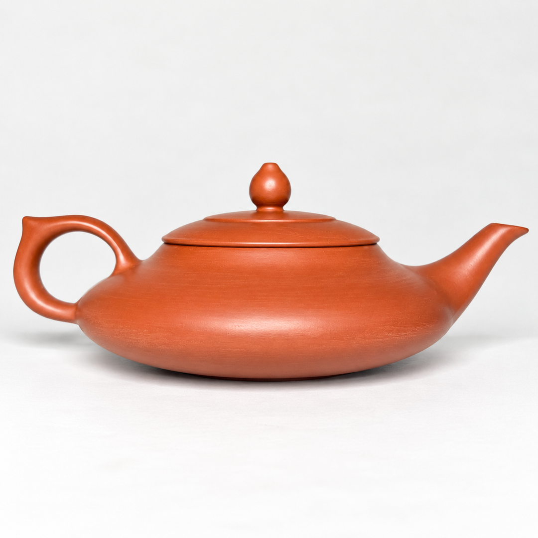 Chaozhou 100% Handmade FLAT Zhuni Teapot
