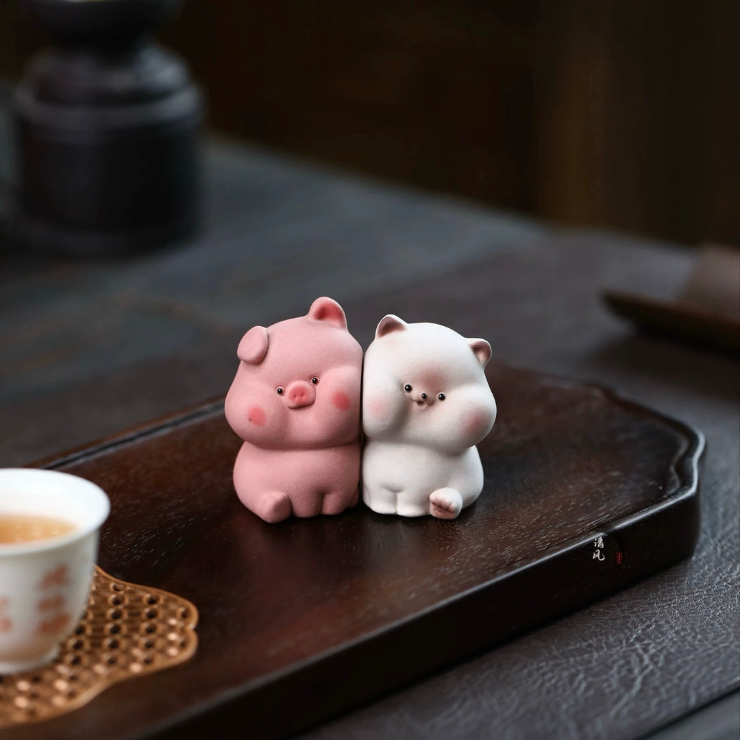 Handmade Yixing Clay Teapet - Cute Animals Collection