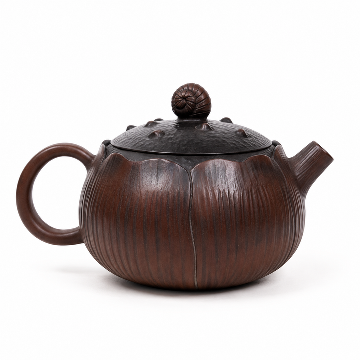 Ancient Lotus Heart-Jianshui Master Handcrafted Teapot