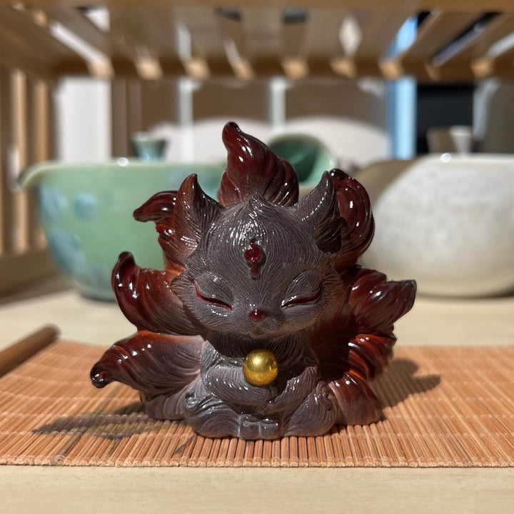 9 Tails Fox Color - Changing Tea Pet - Tea and Whisk