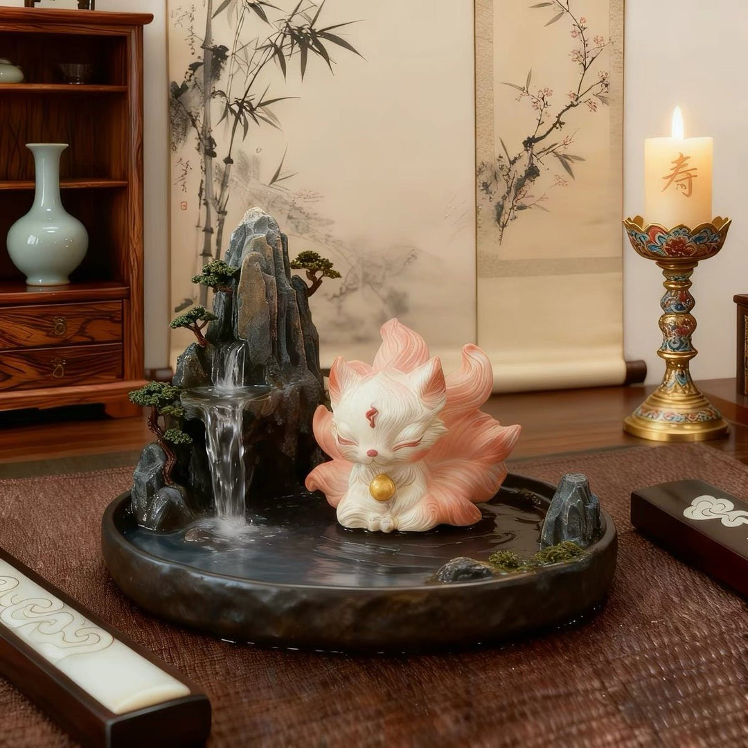 9 Tails Fox Color - Changing Tea Pet - Tea and Whisk