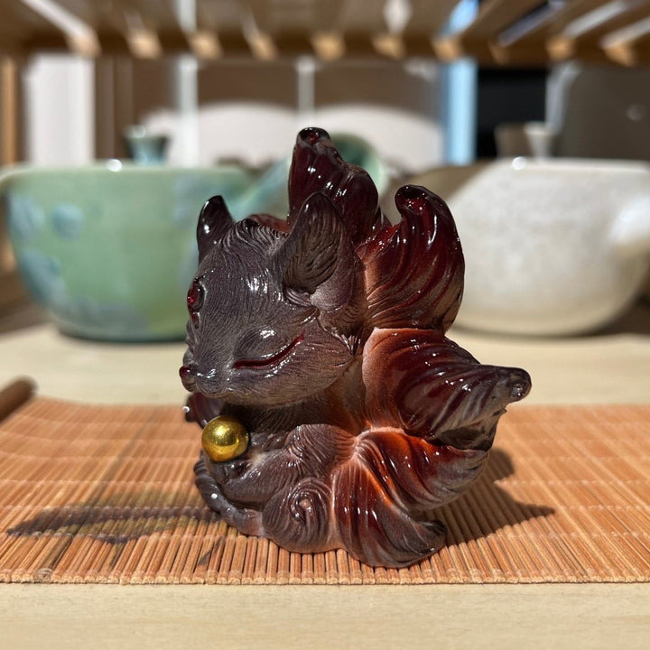 9 Tails Fox Color - Changing Tea Pet - Tea and Whisk