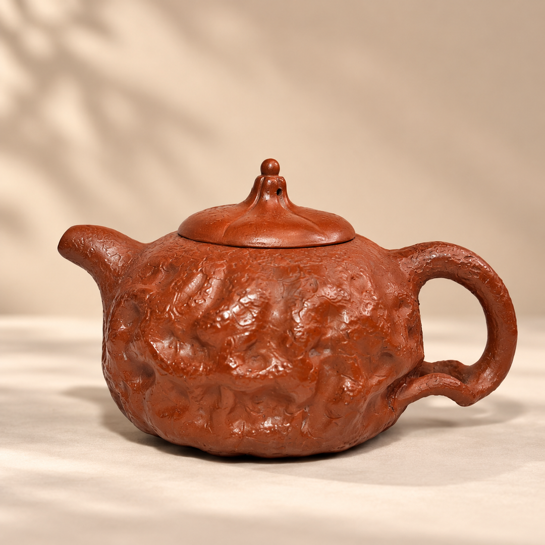 Ancient Tree – Handmade Yixing Dahongpao Zhuni Teapot | 150ml
