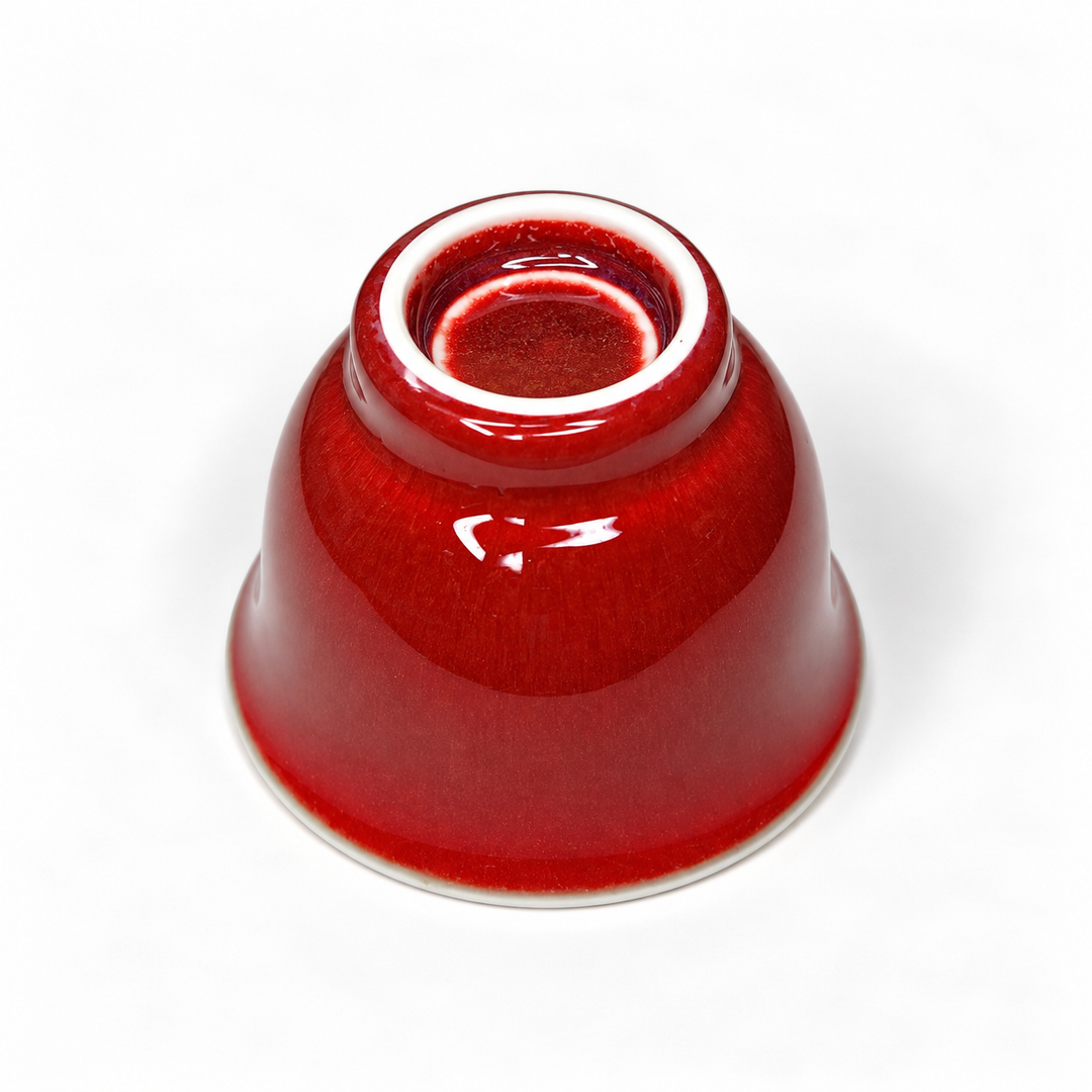 Langhong Teacup - Legendary Copper Red of Jingdezhen