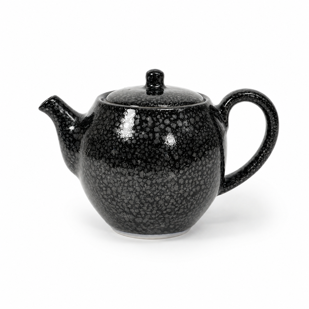 Starlight Tenmoku -Japanese Kyoto Kyusu Teapot