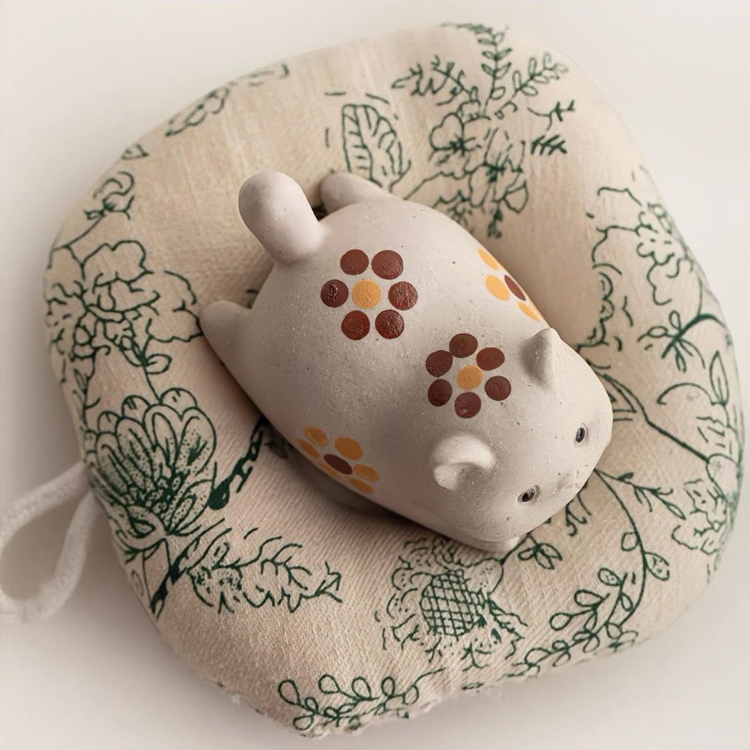Cozy Cat - Yixing Clay Handmade Teapet