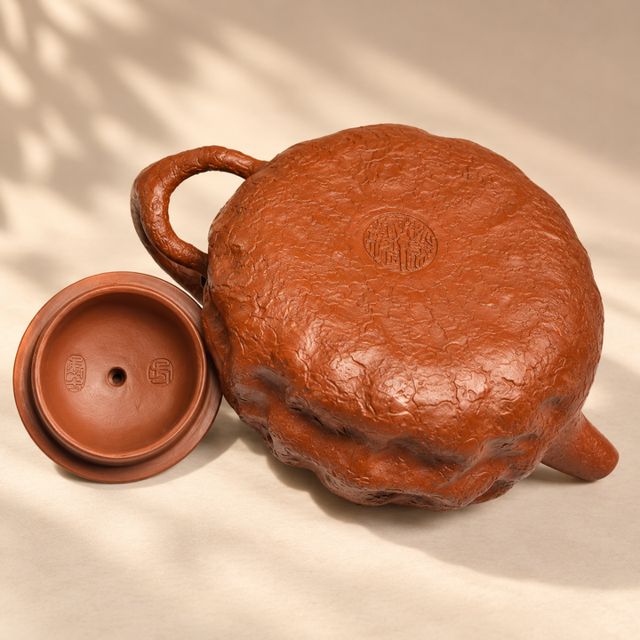 Ancient Tree – Handmade Yixing Dahongpao Zhuni Teapot | 150ml